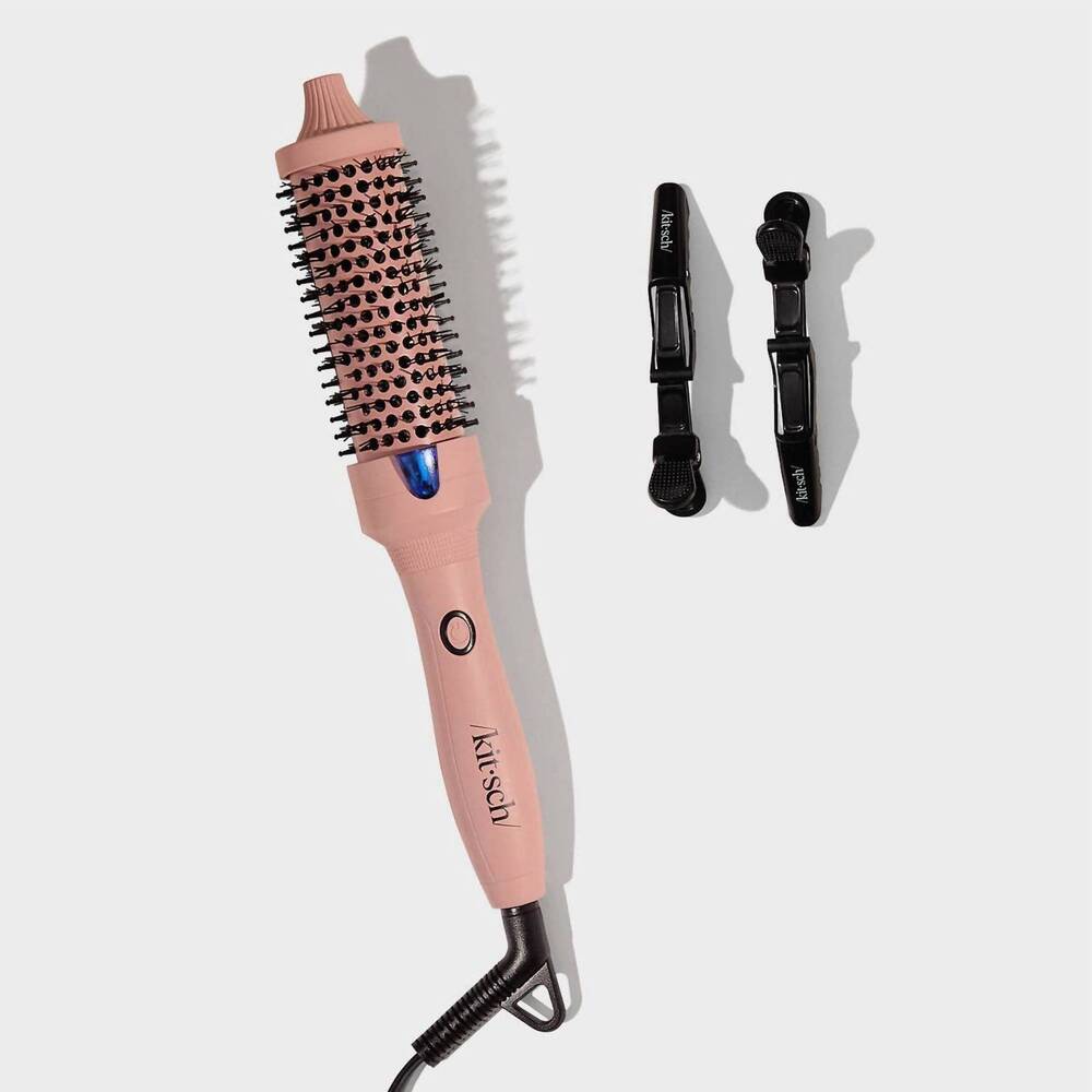 NEW KITSCH women's volumizing thermal brush in pink